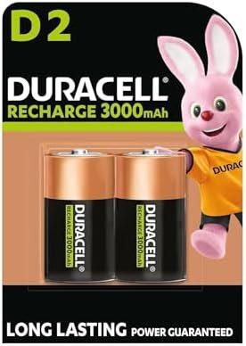 Duracell Rechargeable D Size Batteries