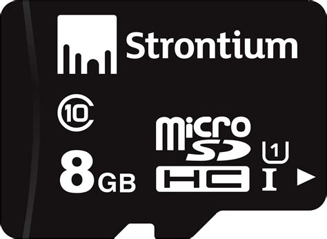 Strontium MicroSD Class 10-8GB Memory Card (Black) - Buy Strontium ...