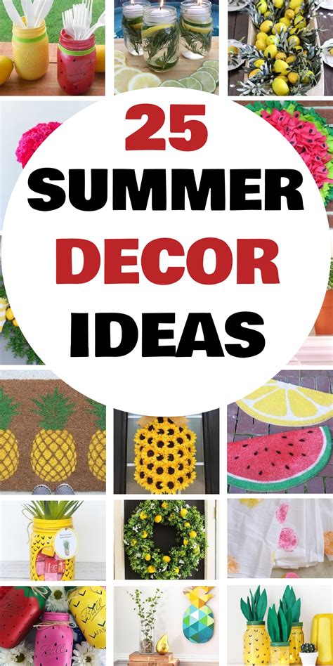 25 beste doe-het-zelf-zomerdecoratie-ideeën voor een stijlvolle ...