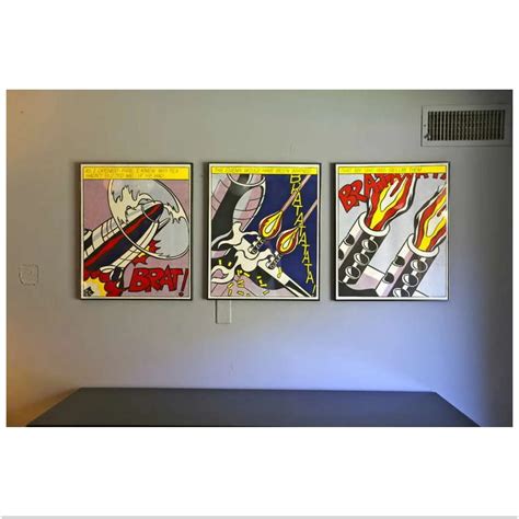 Big Painting n6 print by Roy Lichtenstein - Dope! Gallery
