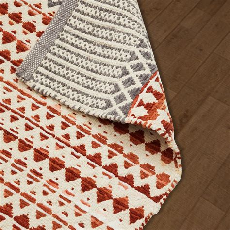 Buy Melange Cotton Blend Woven Dhurrie - 90x60cm from Home Centre at ...