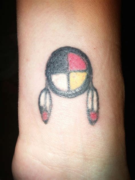 Female Medicine Wheel Tattoo Designs