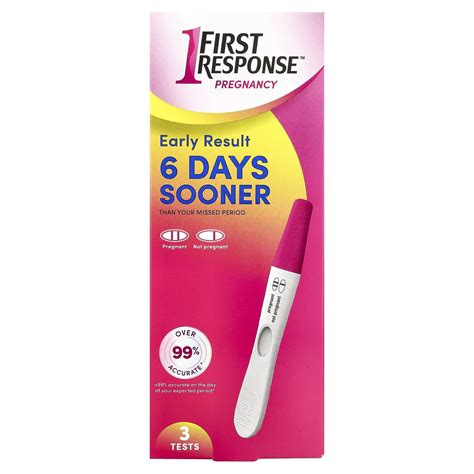 First Response Early Result Pregnancy Test by 3 Tests - Maxhub Pharmacy