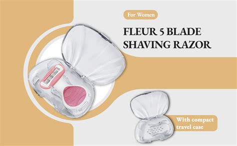Hajamat Fleur Body Razor for Women – Ideal for underarms, bikini line ...