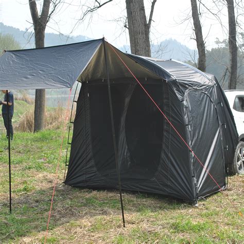 Waterproof Car Tent with Canopy - Car Tailgate Canopy Tent, Vehicle SU ...