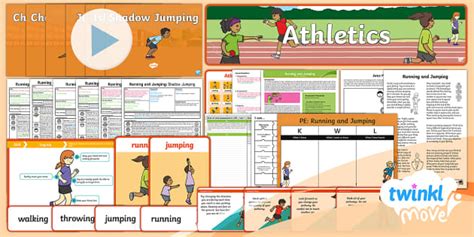 👉 Multi-Skills: Y1 Running and Jumping Unit Pack - Twinkl