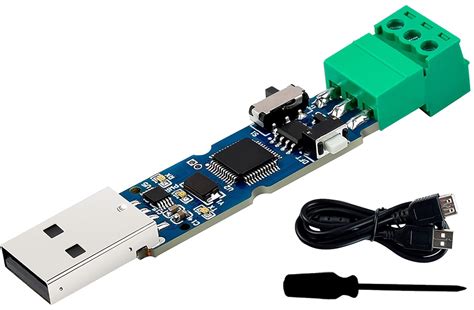 waveshare USB to CAN Adapter Model A STM32 Chip Solution, CAN Baud Rate ...