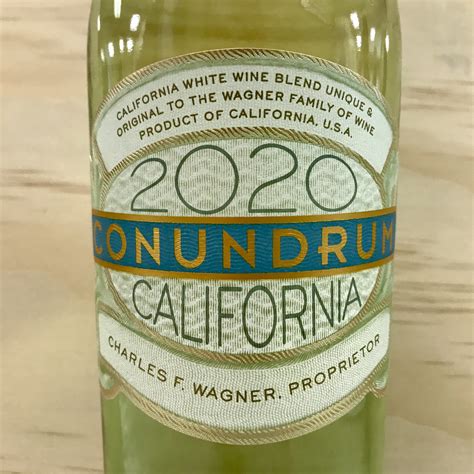 Conundrum White 2022 [dry aromatic] - $17.99 : Rio Hill Wine & Beer ...