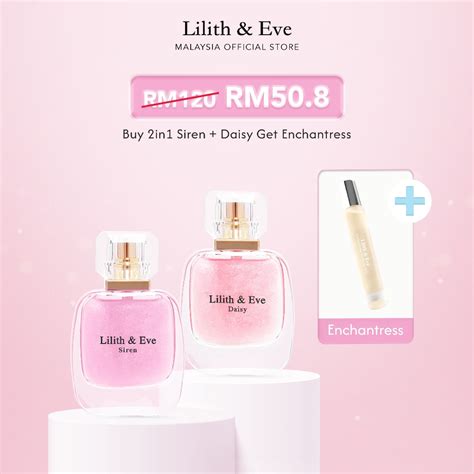 [Free Oil Perfume] Lilith And Eve 2 In 1 Bundle Daisy + Siren Eau De ...