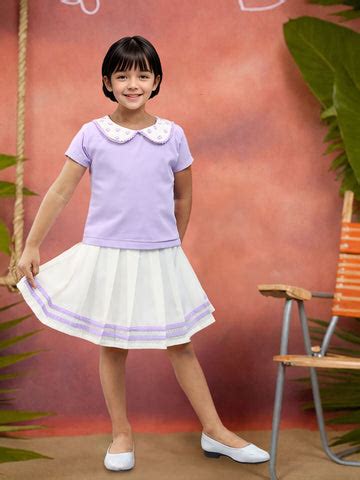 Stylish Girls' Skirt & Top Set - Premium Kidswear by Toonyport - Shop Now!