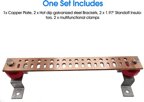 MOKIKUBA Copper Ground Bus Bar,Multipurpose Ground Bar Kit India | Ubuy