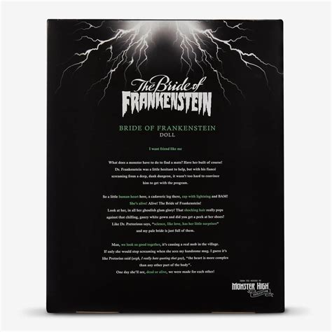 Frankenstein & Bride of Frankenstein Monster High Skullector Doll Set ...