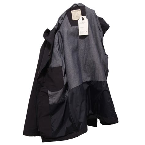 2131X trench uomo SELECTED HOMME giubbotto dark blue jacket men