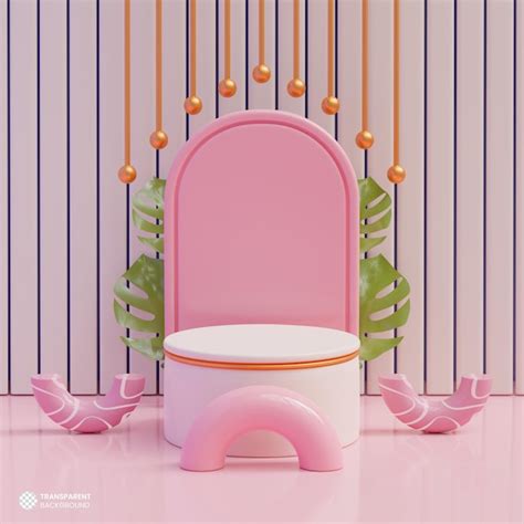 Product display 3d podium background | Free PSD