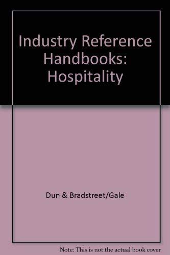 Buy Hospitality (Industry Reference Handbooks) Book Online at Low ...