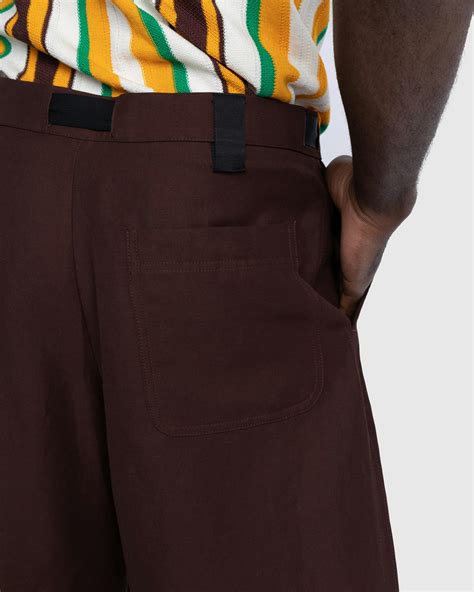 JACQUEMUS – Le Short Meio Dark Brown | Highsnobiety Shop