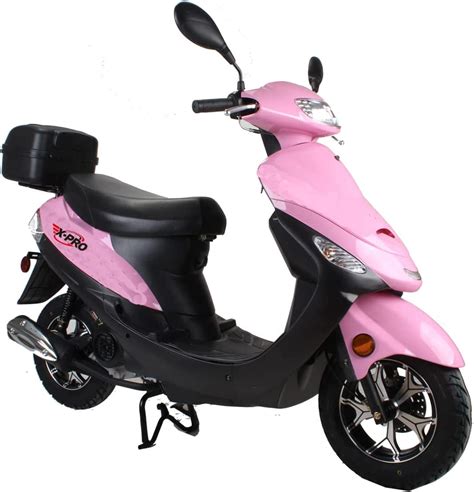 X-PRO 50cc Adult Moped Gas Moped Motorcycle 50cc with 10" Aluminum ...