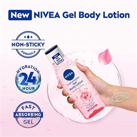 Nivea Rose Water Gel Body Lotion, 75 ml Price, Uses, Side Effects ...
