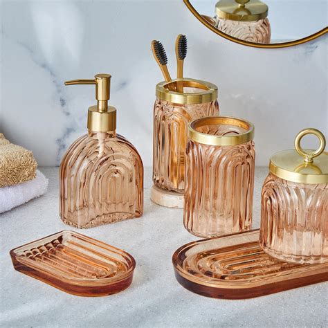 Buy Nova Dastkari Asra Glass Tooth Brush Holder from Home Centre at ...