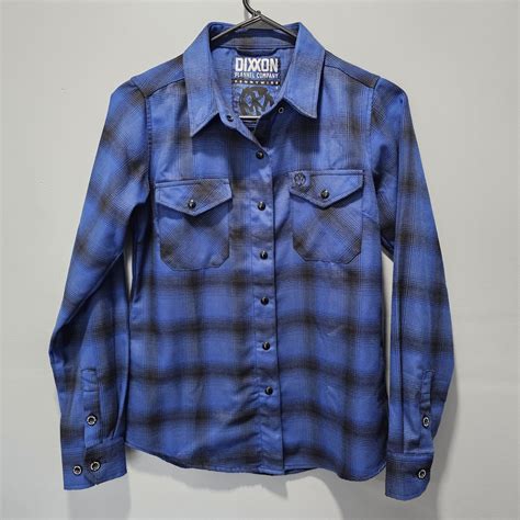Dixxon Flannel Company Shirt S Blue Pennywise D Tech … - Gem