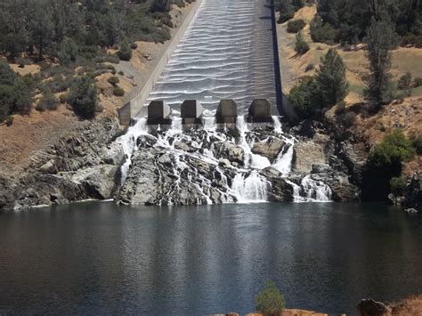 Oroville Dam Spillway in Northern California