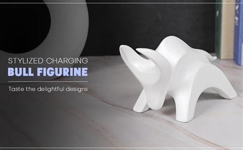 Buy Artarium Stylized Charging Bull Figurine Showpiece for Home Decor ...