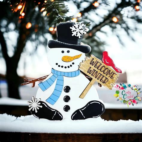 DIY 3D Snowman Painting with Crafty Crystal, 200 King St. W Kitchener ...