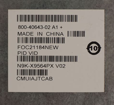 Cisco N9K-X9564PX 48 Port SFP 4 XFP Port Networking | Ubuy India