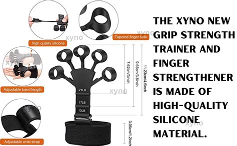 Buy xyno New Grip Strength Trainer, Finger Strengthener, Finger ...