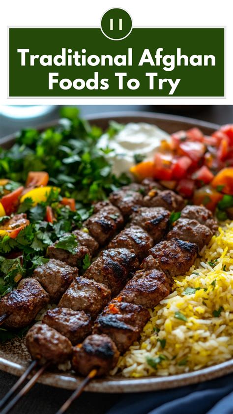 11 Traditional Afghan Foods To Try in 2025 | Afghan food recipes ...