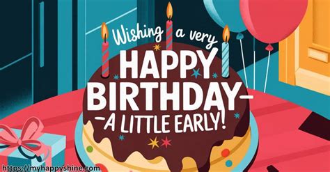 10 Other Ways to Say "Happy Birthday in Advance" - Grammar Cove