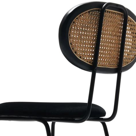 Rattan Back Bar Stool – Curator's Cart