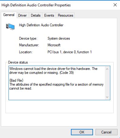 Image result for Windows 1.0 Code 39 Fix