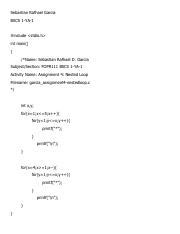 Pattern Prints in C Using Nested Loop 的图像结果