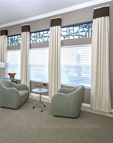 Custom Window Treatments | Designer Curtains, Shades and Blinds Living ...