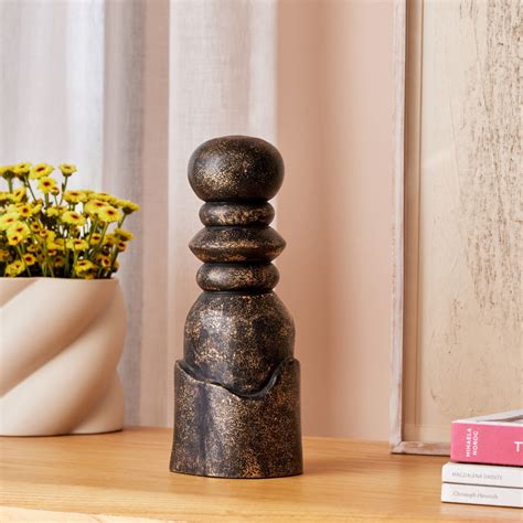 PAWN WOODEN BLACK DECOR OBJECT – Kaniry Home Decor