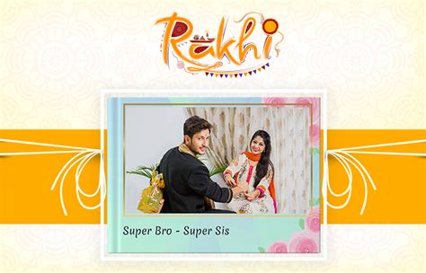 The Best Rakshabandhan Gift Ever - Sweet Siblings Photo Books - Picsy