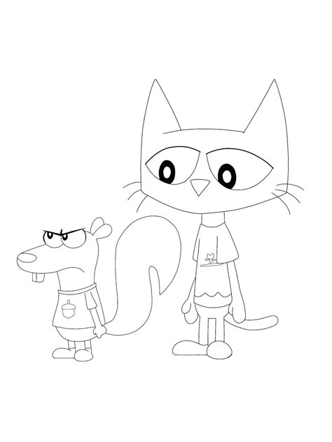 Pete the Cat coloring pages - ColoringLib