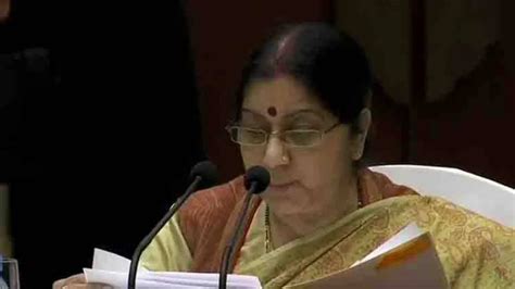 Sushma highlights JeM's role in Pulwama attack During 16th RIC Meet