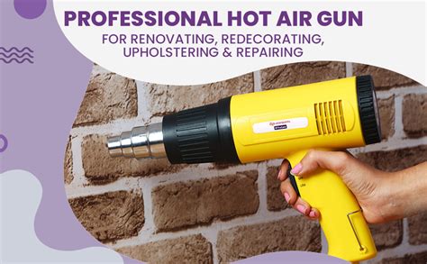 Asian Paints Trucare Heat Gun 1800 Watt Quick Hot Air Blower with Dual ...