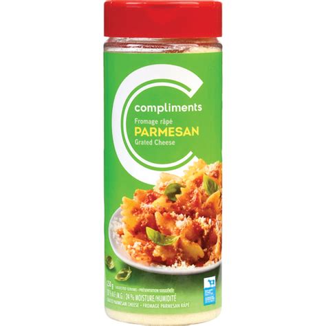 Buy Compliments Grated Cheese Parmesan 250 g | Sobeys Inc.
