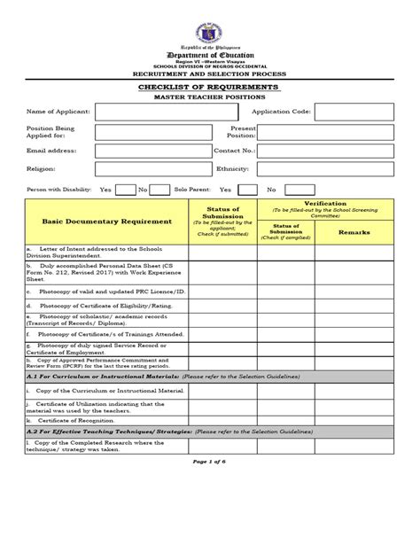 Image result for Master Teacher Program Requirements