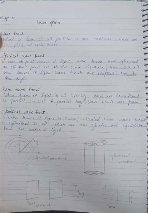Wave Optics - Comprehensive Notes for CBSE Class 12 Physics Chapter ...