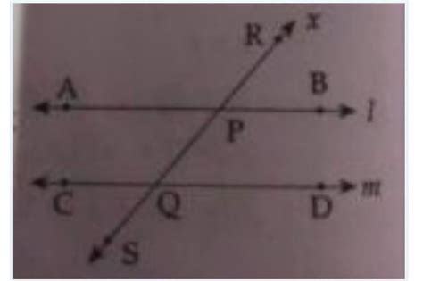 line l is parallel to line m i) ∠RPA = ∠PQC ...