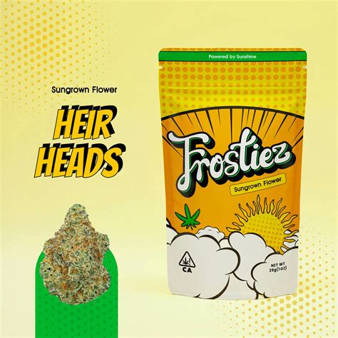 Heir Heads SunGrown Flower - 28g - Hybrid - New Drop - Frostiez