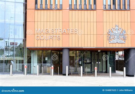 Colchester Magistrates Law Court Exterior Editorial Stock Photo - Image ...