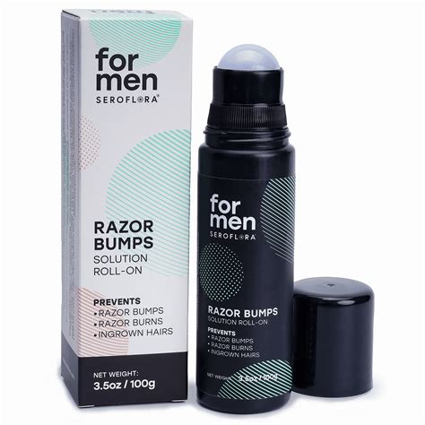 Seroflora Razor Bumps Solution Roll-On for Face Legs Body Ingrown Hair Treatment - Walmart.com