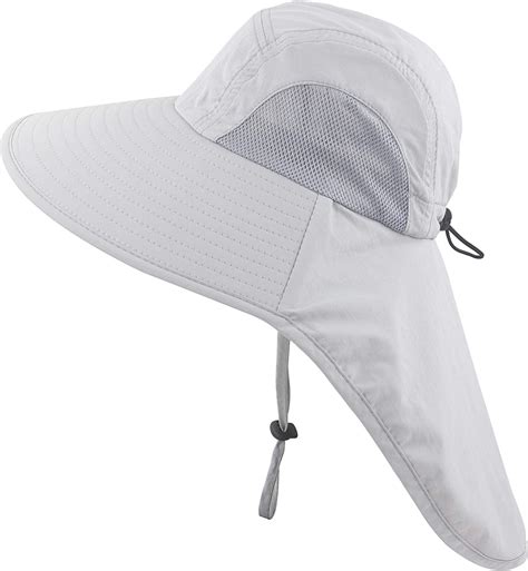 Muryobao Kids UV Protection UPF50+ Summer Sun Hat, Wide Brim, Beach ...