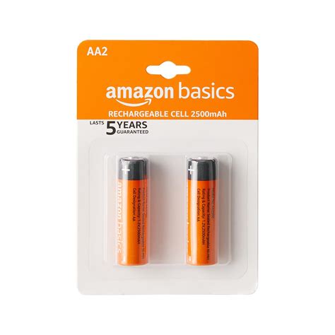 Amazon Basics AA Rechargeable Batteries