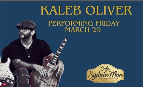 Kaleb Olivier LIVE!, 140 E Bridge St, Breaux Bridge, LA, 29 March 2024 ...